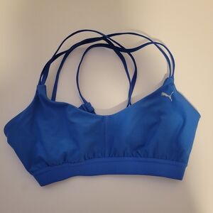 Puma Blue Sports Bra